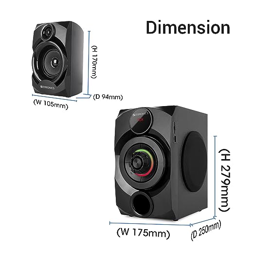 Zebronics ZEB-ALPINE Wireless Bluetooth Multimedia Speaker With Supporting SD Card, USB, AUX, FM & Remote Control. (60 Watt, 4.1 Channel) Zebronics ZEB-ALPINE Wireless Bluetooth Multimedia Speaker With Supporting SD Card, USB, AUX, FM & Remote Control. (60 Watt, 4.1 Channel)
